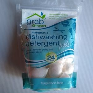 Grab Green dishwashing detergent pods